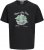 Jack & Jones Hydra Crew Neck T-Shirt Black - T-shirts - Grote Maten T-shirts Heren