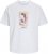Jack & Jones Hydra Crew Neck T-Shirt Bright White - T-shirts - Grote Maten T-shirts Heren