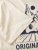 Jack & Jones Bellagio Collage Crew Neck T-Shirt Antique White - T-shirts - Grote Maten T-shirts Heren