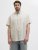 Jack & Jones Summer Shield Short Sleeve Shirt White Pepper - Overhemden - Overhemden Grote Maten Heren