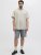 Jack & Jones Summer Shield Short Sleeve Shirt White Pepper - Overhemden - Overhemden Grote Maten Heren