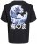 Jack & Jones Fuji Crew Neck T-Shirt Black - T-shirts - Grote Maten T-shirts Heren