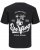 Jack & Jones Zekiel Crew Neck T-Shirt Black - T-shirts - Grote Maten T-shirts Heren