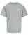 Jack & Jones Zekiel Crew Neck T-Shirt Iceberg Green - T-shirts - Grote Maten T-shirts Heren