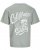 Jack & Jones Zekiel Crew Neck T-Shirt Iceberg Green - T-shirts - Grote Maten T-shirts Heren