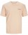 Jack & Jones Zekiel Crew Neck T-Shirt Peach Parfait - T-shirts - Grote Maten T-shirts Heren