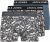 Jack & Jones Damon Skull Trunks 3-Pack Black - Ondergoed & zwem - Grote Maten Ondergoed Heren