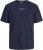 Jack & Jones Ayce Crew Neck T-Shirt Blue - T-shirts - Grote Maten T-shirts Heren