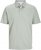 Jack & Jones Rodney Short Sleeve Polo Aqua Gray - Polo shirts - Grote Maten Poloshirts Heren