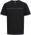 Jack & Jones FUSION Full Branding T-Shirt Black - T-shirts - Grote Maten T-shirts Heren