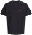 Jack & Jones Retiro Crew Neck T-Shirt Black - T-shirts - Grote Maten T-shirts Heren