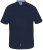 D555 James Short Sleeve Oxford Shirt Navy - Overhemden - Overhemden Grote Maten Heren