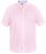 D555 James Short Sleeve Oxford Shirt Pink - Overhemden - Overhemden Grote Maten Heren