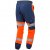 Leo Hawkridge Ecoviz High Performance 4X Stretch Trouser Hi-Vis Orange/Navy Print - Werkkleding - Werkkleding Grote Maten Heren