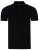 Kam Jeans 5232 Acid Wash Polo Black - Polo shirts - Grote Maten Poloshirts Heren