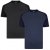 Kam Jeans 5314 Raglan T-Shirt Charcoal/Insignia Twin Pack - T-shirts - Grote Maten T-shirts Heren