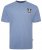 Kam Jeans 5711 Endless Summers Slub Tee With Back Print Blue - T-shirts - Grote Maten T-shirts Heren