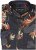 Kam Jeans 6057 LS Dragon Print Shirt Black - Overhemden - Overhemden Grote Maten Heren