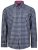 Kam Jeans 6156 Long Sleeve Check Shirt Navy - Overhemden - Overhemden Grote Maten Heren