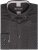 Kam Jeans 6299 Long Sleeve All Over Diamond Print Shirt Black - Overhemden - Overhemden Grote Maten Heren