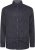 Kam Jeans 6300 Long Sleeve Dobby Stripe Shirt Dark Grey - Overhemden - Overhemden Grote Maten Heren