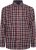 Kam Jeans 6303 Long Sleeve Casual Check Shirt Navy - Overhemden - Overhemden Grote Maten Heren