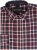 Kam Jeans 6303 Long Sleeve Casual Check Shirt Navy - Overhemden - Overhemden Grote Maten Heren