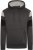 Kam Jeans 7068 Cut & Sew Over Head Hoody Charcoal - Sweaters & hoodies - Sweaters & Hoodies Grote Maten Heren