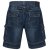 Kam Jeans Francis Dark Used - Korte broeken - Grote Maten Korte Broeken Heren