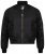 Kam Jeans KV75 Bomber Jacket Black - Jassen - Grote Maten Herenjassen