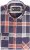 Kam Jeans P038 LS Premium Cotton Check Shirt Navy - Overhemden - Overhemden Grote Maten Heren