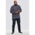 D555 Babworth Long Sleeve Shirt Navy - Overhemden - Overhemden Grote Maten Heren