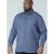 D555 Kermit Long Sleeve Printed Shirt - Overhemden - Overhemden Grote Maten Heren