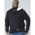 D555 Lorenzo Half zip Hoodie Black - Sweaters & hoodies - Sweaters & Hoodies Grote Maten Heren