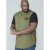 D555 Demarcus Couture T-shirt Khaki - T-shirts - Grote Maten T-shirts Heren