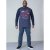 D555 Neill Long Sleeve T-shirt Navy - T-shirts - Grote Maten T-shirts Heren