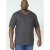 D555 Signature V-neck T-shirt Charcoal - T-shirts - Grote Maten T-shirts Heren