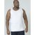 D555 Fabio Tanktop White - T-shirts - Grote Maten T-shirts Heren