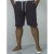 D555 Gareth Drawcord Shorts Navy - Joggingbroeken & shorts - Joggingbroeken & Shorts Heren Grote Maten