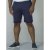 D555 Calvin Stretch Shorts Navy - Korte broeken - Grote Maten Korte Broeken Heren