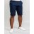 D555 Lopez Stretch Shorts Navy - Korte broeken - Grote Maten Korte Broeken Heren