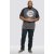 D555 Dallas T-shirt Charcoal - T-shirts - Grote Maten T-shirts Heren