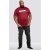 D555 Tempa T-shirt Red - T-shirts - Grote Maten T-shirts Heren