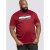 D555 Tempa T-shirt Red - T-shirts - Grote Maten T-shirts Heren