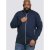 D555 Buxton Full Zip Sweatshirt Navy - Sweaters & hoodies - Sweaters & Hoodies Grote Maten Heren