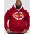 D555 Rylan Hoodie Red - Sweaters & hoodies - Sweaters & Hoodies Grote Maten Heren