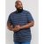 D555 Caspian T-shirt Navy - T-shirts - Grote Maten T-shirts Heren