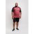 D555 Evans T-shirt Burgundy - T-shirts - Grote Maten T-shirts Heren