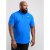 D555 Parker Polo Blue - Polo shirts - Grote Maten Poloshirts Heren