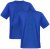 Adamo Marlon Comfort fit 2-pack T-shirt Royal Blue - T-shirts - Grote Maten T-shirts Heren